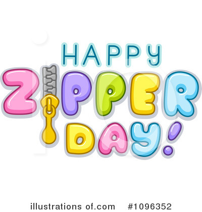 Zipper Clipart #1096352 by BNP Design Studio