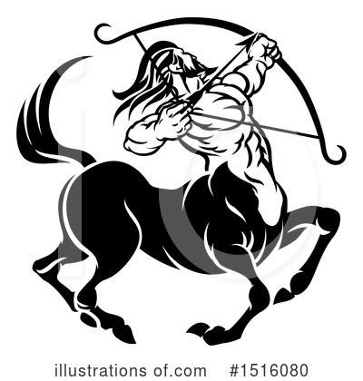 Sagittarius Clipart #1516080 by AtStockIllustration