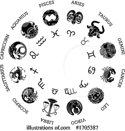 Royalty-Free (RF) Zodiac Clipart Illustration by AtStockIllustration - Stock Sample #1705387