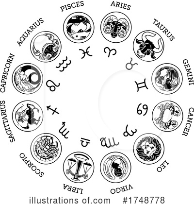 Horoscop Clipart #1748778 by AtStockIllustration