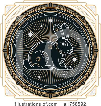 Rabbit Clipart #1758592 by Vector Tradition SM