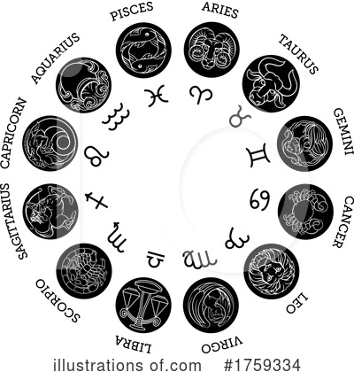 Royalty-Free (RF) Zodiac Clipart Illustration by AtStockIllustration - Stock Sample #1759334