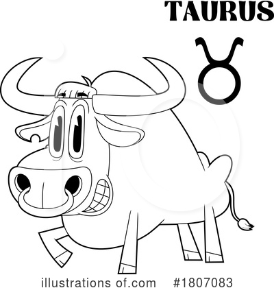 Royalty-Free (RF) Zodiac Clipart Illustration by Hit Toon - Stock Sample #1807083
