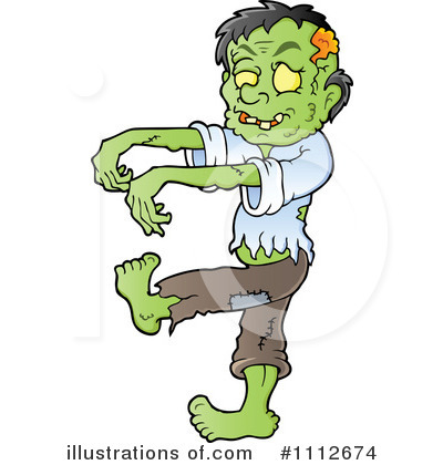 Zombie Clipart #1112674 by visekart