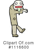 Zombie Clipart #1116600 by lineartestpilot