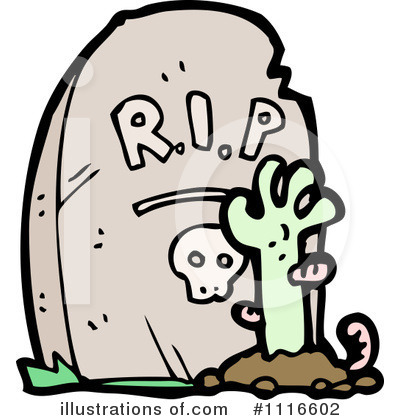 Royalty-Free (RF) Zombie Clipart Illustration by lineartestpilot - Stock Sample #1116602
