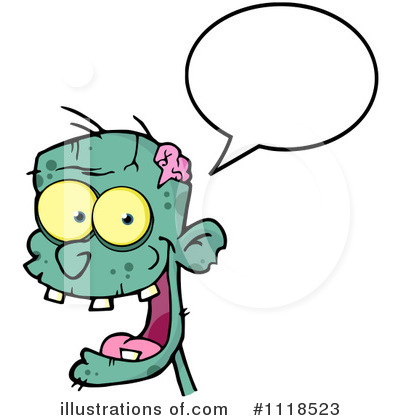 Royalty-Free (RF) Zombie Clipart Illustration by Hit Toon - Stock Sample #1118523
