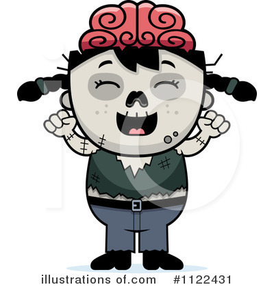 Royalty-Free (RF) Zombie Clipart Illustration by Cory Thoman - Stock Sample #1122431