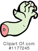 Zombie Clipart #1177245 by lineartestpilot
