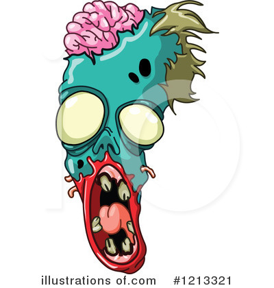 Royalty-Free (RF) Zombie Clipart Illustration by yayayoyo - Stock Sample #1213321