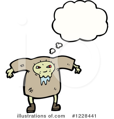 Royalty-Free (RF) Zombie Clipart Illustration by lineartestpilot - Stock Sample #1228441
