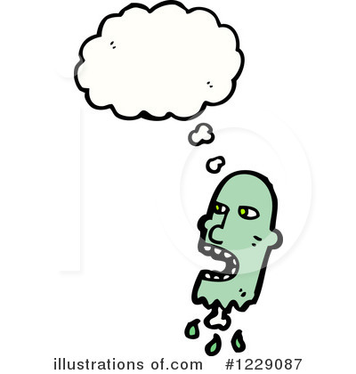 Royalty-Free (RF) Zombie Clipart Illustration by lineartestpilot - Stock Sample #1229087