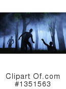 Zombie Clipart #1351563 by KJ Pargeter