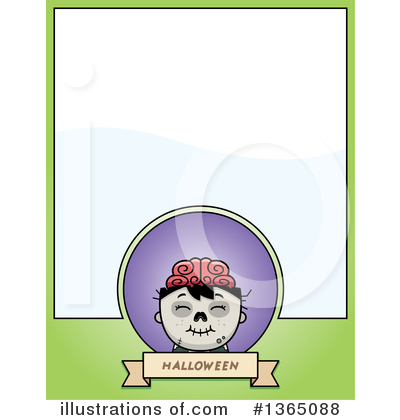 Royalty-Free (RF) Zombie Clipart Illustration by Cory Thoman - Stock Sample #1365088