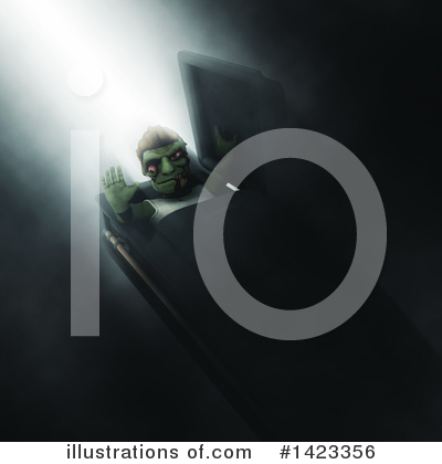 Royalty-Free (RF) Zombie Clipart Illustration by KJ Pargeter - Stock Sample #1423356