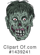 Zombie Clipart #1439241 by patrimonio