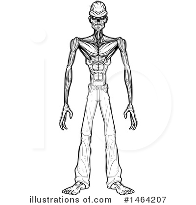 Royalty-Free (RF) Zombie Clipart Illustration by Cory Thoman - Stock Sample #1464207