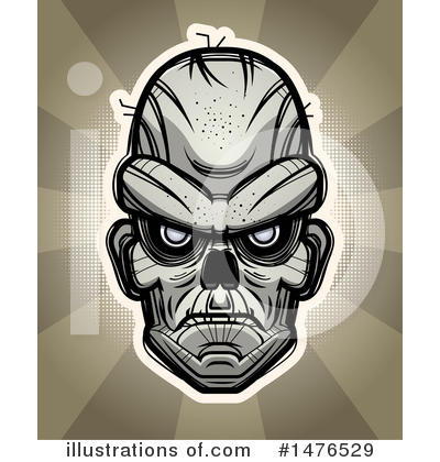 Royalty-Free (RF) Zombie Clipart Illustration by Cory Thoman - Stock Sample #1476529
