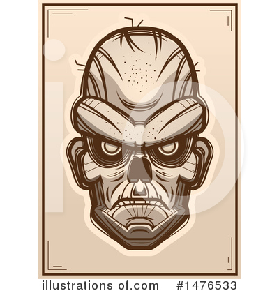 Royalty-Free (RF) Zombie Clipart Illustration by Cory Thoman - Stock Sample #1476533