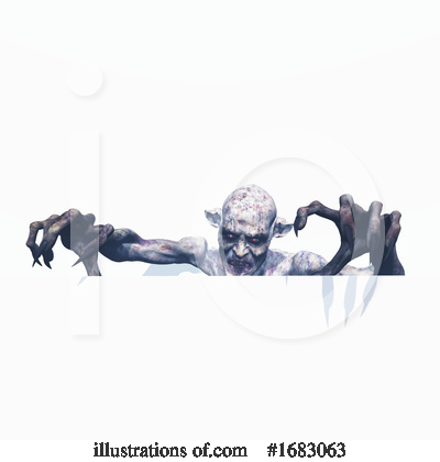 Royalty-Free (RF) Zombie Clipart Illustration by KJ Pargeter - Stock Sample #1683063