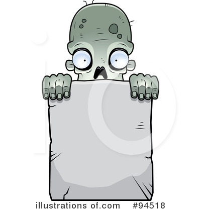 Royalty-Free (RF) Zombie Clipart Illustration by Cory Thoman - Stock Sample #94518