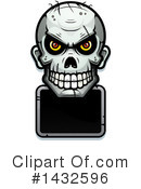 Zombie Skull Clipart #1432596 by Cory Thoman